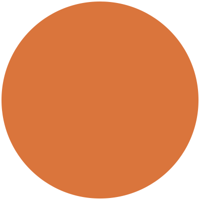 orange circle for background